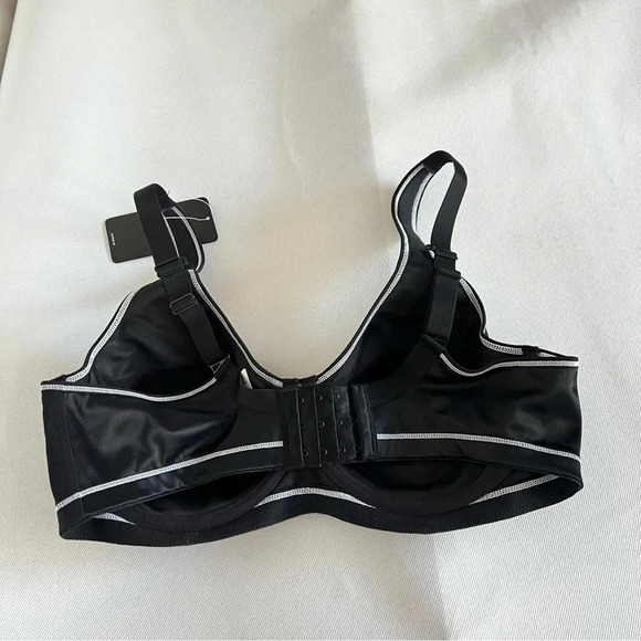 SYROKAN Bra High Impact Full Coverage Bounce Control Underwire Workout Sport 36D - Picture 4 of 13